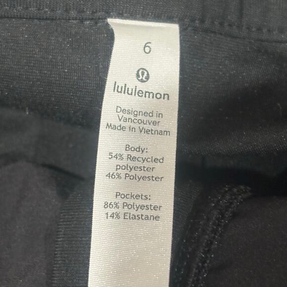 Lululemon City Sleek 5 Pocket Pants 7/8 Size 6 - Picture 10 of 11